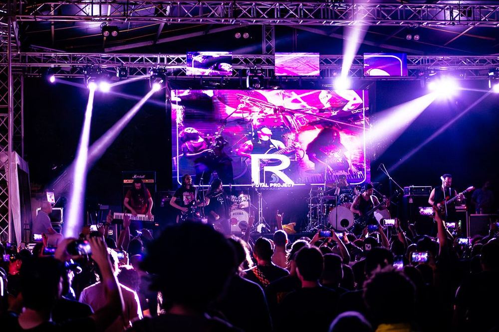 Fabio Lione con Royal Project en Urbana Rock 2024